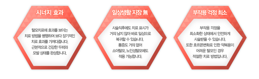 [�ó��� ȿ��]Ż��ġ�ῡ ȿ���� ���̴� ġ�� ����� �����Ͽ� ���� ������� ġ�� ȿ���� �������ݴϴ�.�ٺ������� �ǰ��� ���ǿ� ��� ���¸� �ϼ��մϴ�.
[�ϻ��Ȱ ���� ��]�ü����Ŀ��� ġ�� ǥ�ð� ���� ���� �ʾ� �ٷ� �ϻ����� ������ �� �ֽ��ϴ�. ������ ���� ���� �Ҿ�Ż��, ���μ�Ż�𿡵� ���� �����մϴ�.
[���ۿ� ���� �ּ�]���ۿ� ������ �ּ�ȭ�� ���¿��� �����ϰ� �ü����� �� �ֽ��ϴ�. ���� ȣ����ȭ�� ���� �ູ���� ����� Ż���� ��� ������ ġ�� ����Դϴ�.